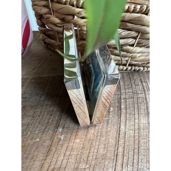 Restoration Hardware Silver Hinged Frame New Display Condition Double Frame - Picture 6 of 7